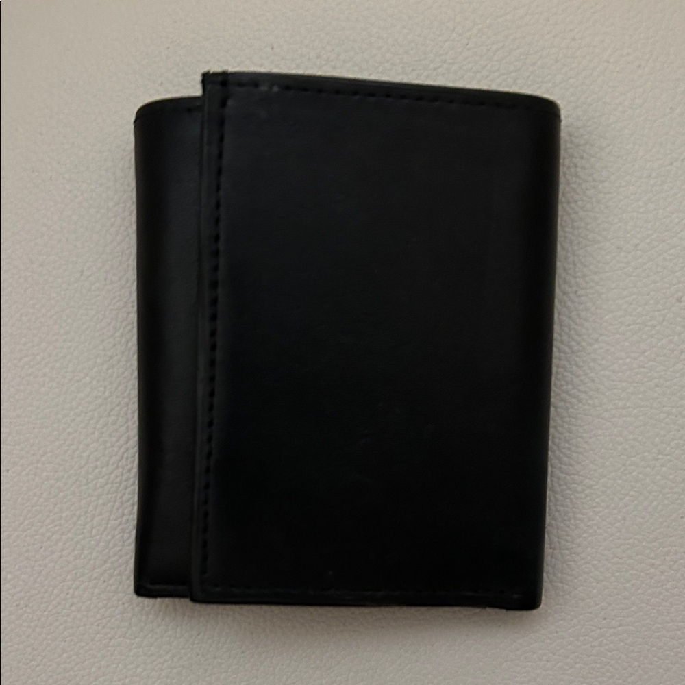 Zoom Genuine Leather Classic Black Card Holder